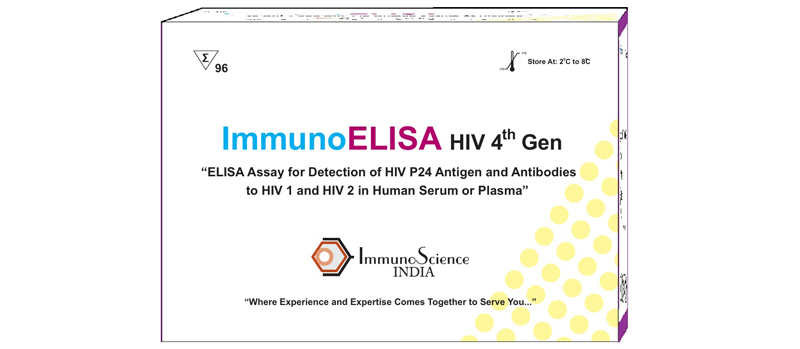ImmunoELISA HIV 4th Gen