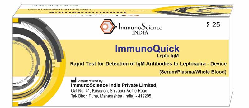 Rapid Leptospira IgM Test - Device