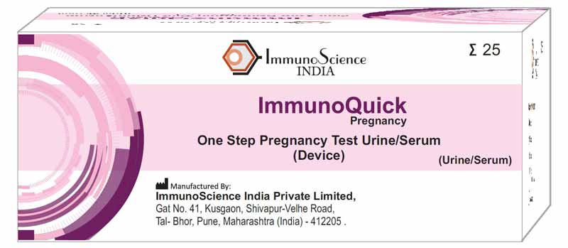 Rapid Pregnancy Test – Device (Urine/Serum)