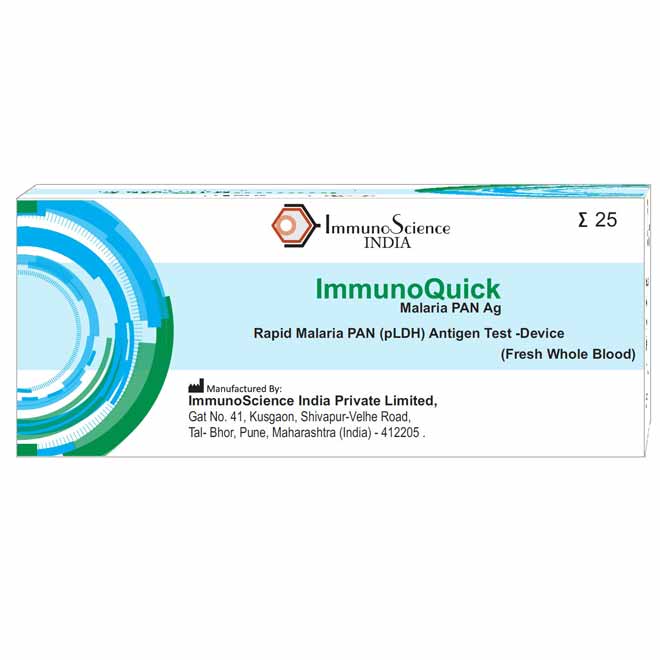 Rapid Malaria PAN(pLDH) Antigen Test - Device